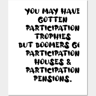 Trophies vs. Homes & Pensions Posters and Art